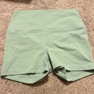 90 Degree By Reflex Sage Green Bike Shorts